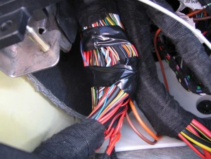 Strong, Easy To Tear ,noise Reduction, Flame Retardant ,wear-resistant Polyest Automotive Cloth Fleece Insulation Tape