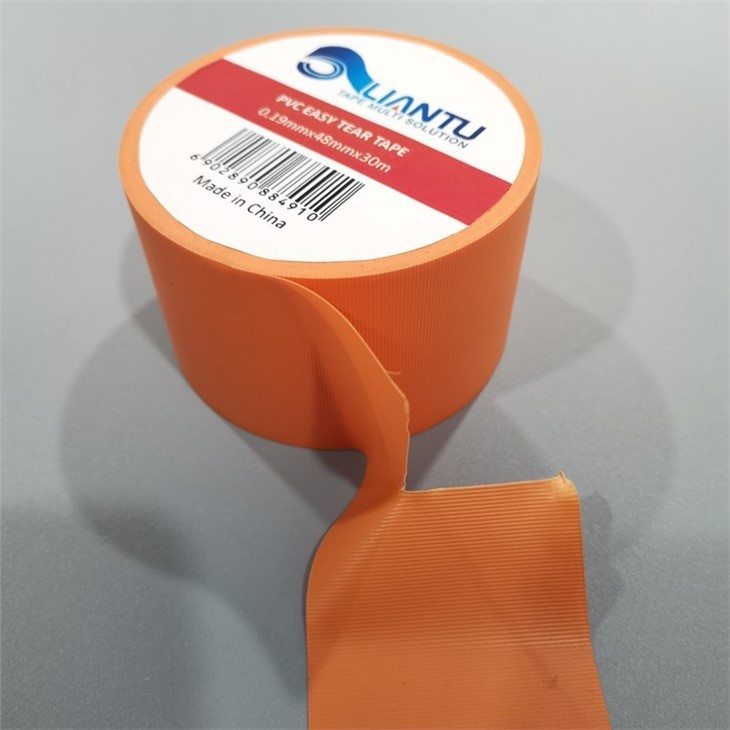 PVC Orange Protect Tape PVC Construction Masking Tape